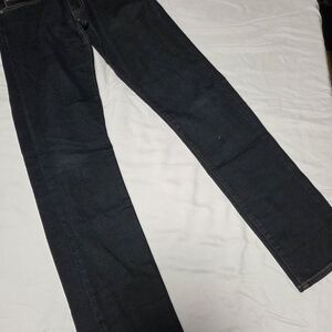 Armani Exchange Men's Black Straight Jeans